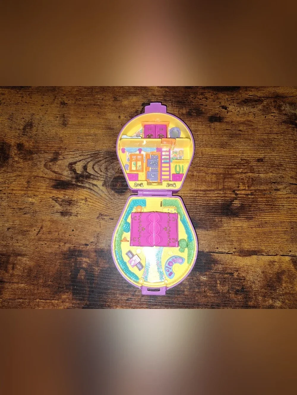 Vintage Polly Pocket Pony Ridin Show Compact 1994 Bluebird